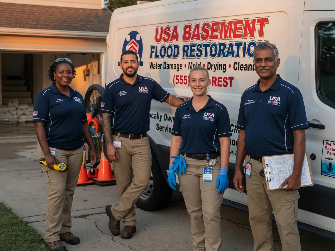 Basement Flood Cleanup company in Crownsville, MD