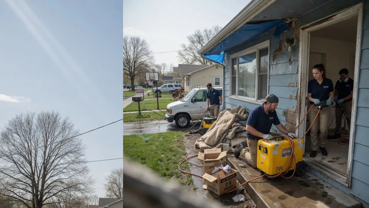 Basement Flood Cleanup in Crownsville, MD near me